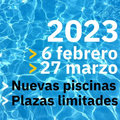 Nuevas fechas de piscinas en 2023