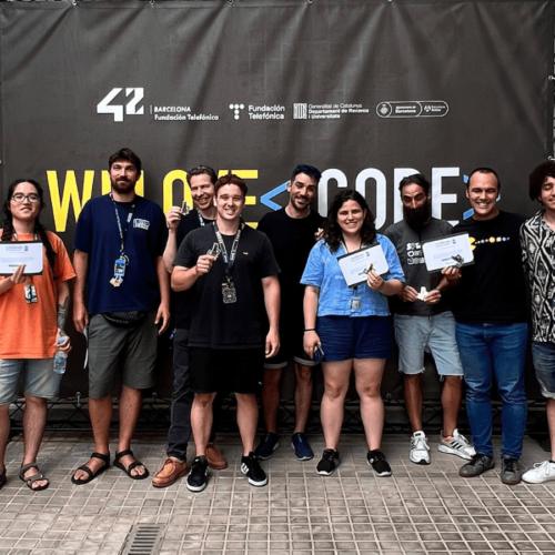 Estudiantes de 42 Barcelona participan en el reto de Codely y PromoFarma