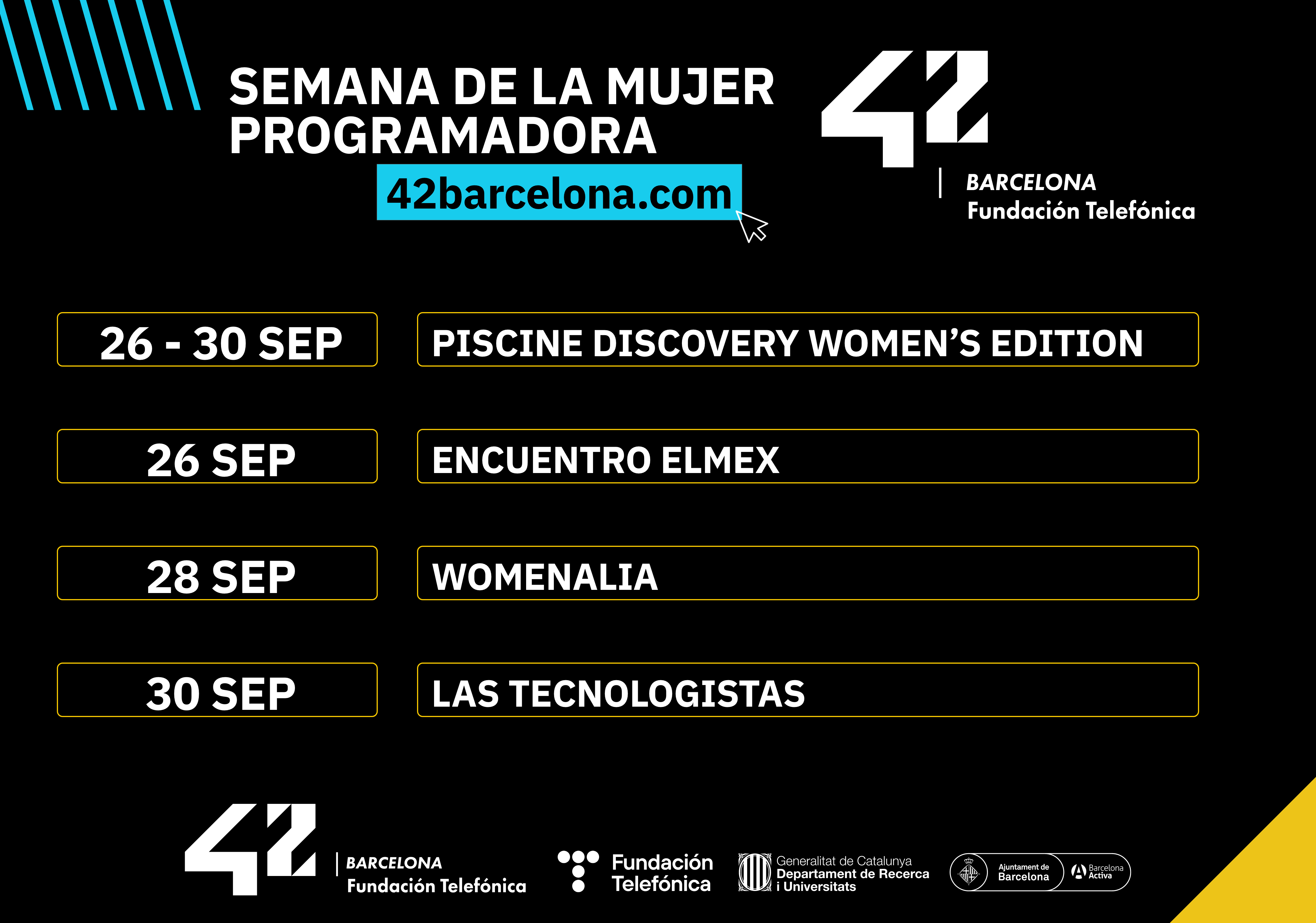 semana de la mujer programadora